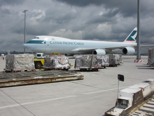 747-Frachter der Cathay Pacific Cargo (Foto: Schick)